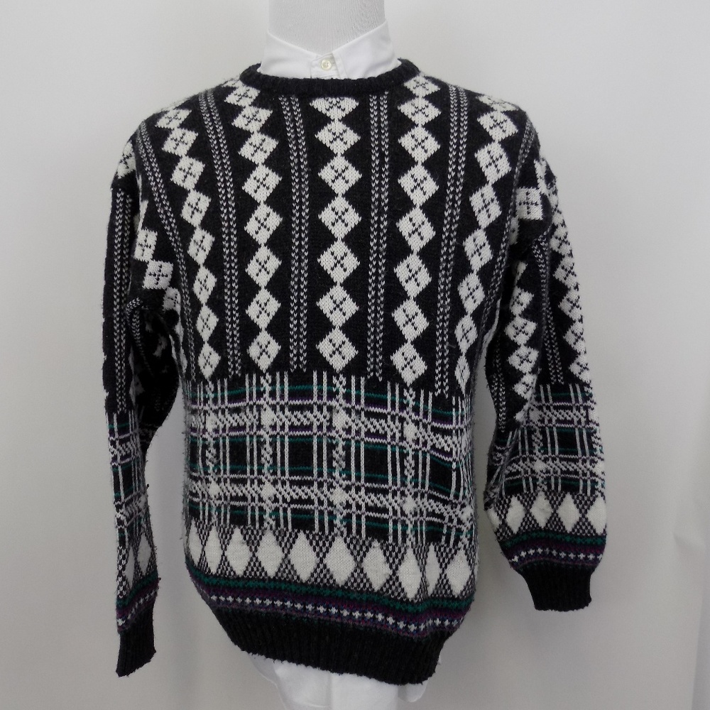 Concrete Mens Size L Sweater Vintage 90'